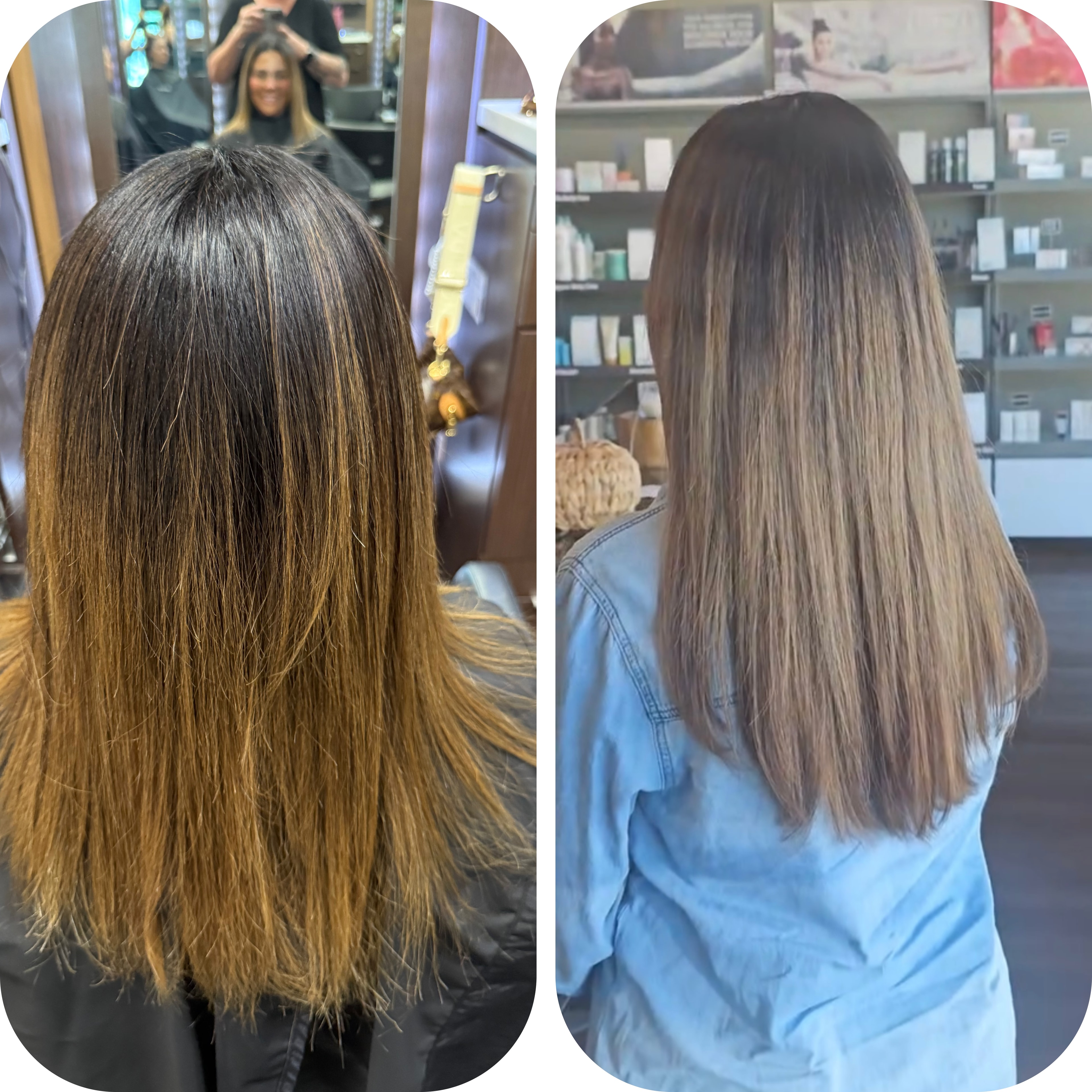 Before & after — Hairdreams Nano