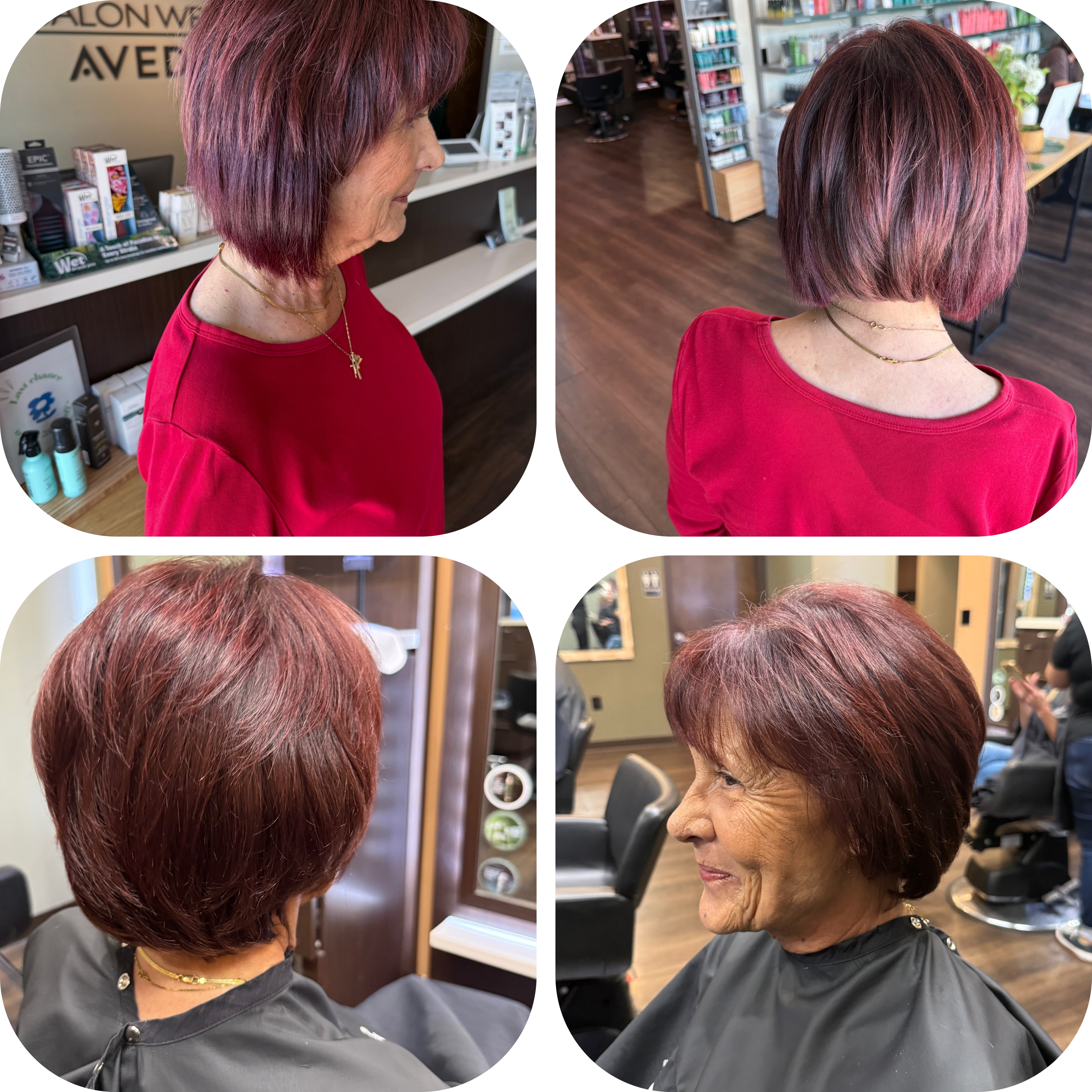 Before & after — personalized hair solution